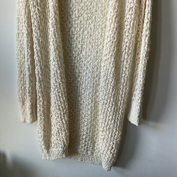 Revamped Long Open Knit Sweater  Size Medium - Picture 3 of 5